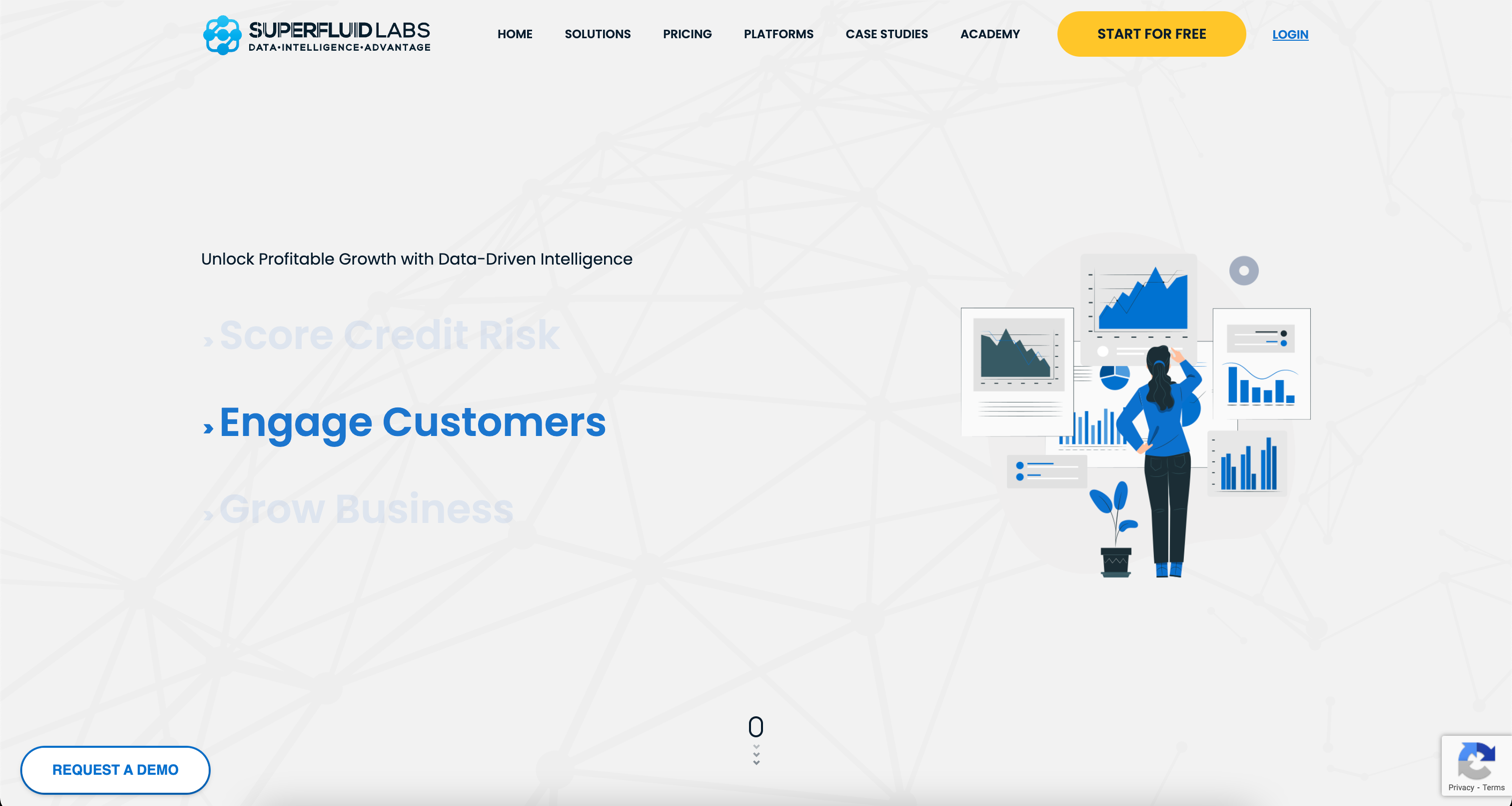 Superfluid Labs website portfolio project